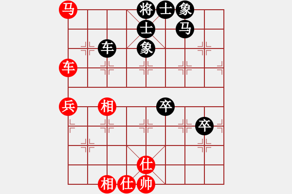 象棋棋譜圖片：澳門(mén)A君先和象棋巫師大師級(jí)7-21于澳門(mén) - 步數(shù)：80 