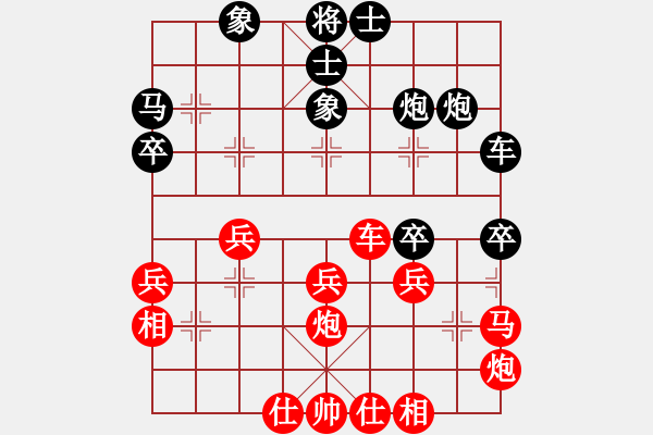 象棋棋譜圖片：楊力大哥(北斗)-勝-寒雨連江夜(無(wú)極) - 步數(shù)：40 