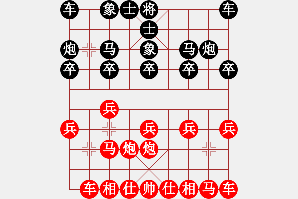 象棋棋譜圖片：3083232(縣令) 勝 3262035(草民) - 步數(shù)：10 