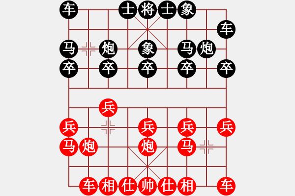 象棋棋譜圖片：肥豬豬(3段)-負-唯吾獨尊(3段) - 步數(shù)：10 