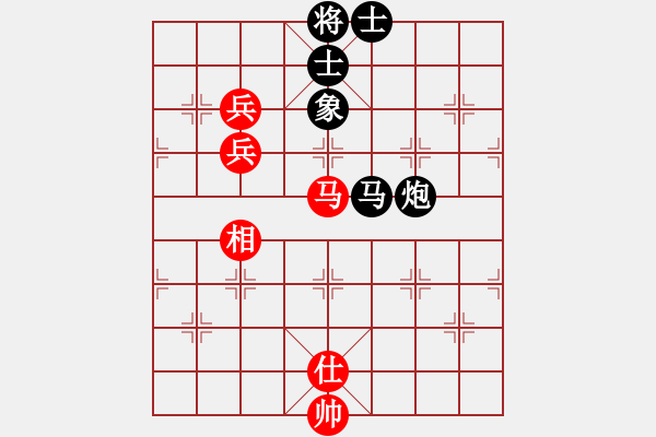 象棋棋譜圖片：屏風(fēng)馬應(yīng)五七炮進(jìn)三兵先鋒馬（趙-蔣）黑勝 - 步數(shù)：170 