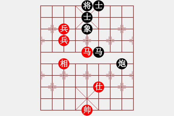 象棋棋譜圖片：屏風(fēng)馬應(yīng)五七炮進(jìn)三兵先鋒馬（趙-蔣）黑勝 - 步數(shù)：180 