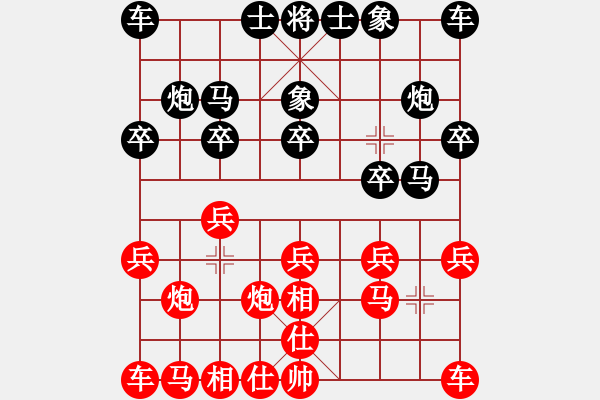象棋棋谱图片：bbboy002(7级)-胜-北斗九星(8级) - 步数：10 