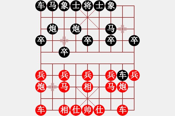 象棋棋譜圖片：無情門比賽號08 和 【進(jìn)賢】金剛08 - 步數(shù)：10 