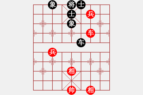 象棋棋譜圖片：中炮過(guò)河車(chē)七路馬對(duì)屏風(fēng)馬兩頭蛇  （ 黑象3進(jìn)5）    做探路者(天罡)-和-專(zhuān)殺何文哲(5f) - 步數(shù)：120 