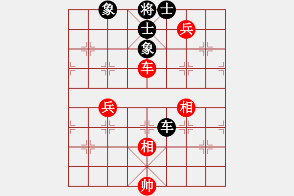 象棋棋譜圖片：中炮過(guò)河車(chē)七路馬對(duì)屏風(fēng)馬兩頭蛇  （ 黑象3進(jìn)5）    做探路者(天罡)-和-專(zhuān)殺何文哲(5f) - 步數(shù)：130 