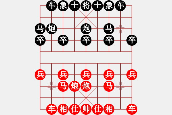 象棋棋譜圖片：李巍 先負(fù) 姜曉 - 步數(shù)：10 