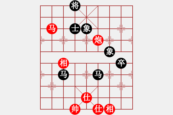 象棋棋谱图片：兵贵神速(3段)-和-安顺大侠(9段) - 步数：100 