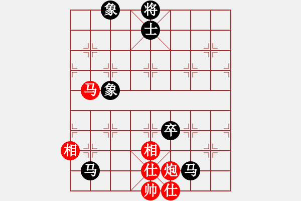 象棋棋谱图片：兵贵神速(3段)-和-安顺大侠(9段) - 步数：120 