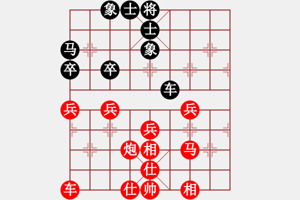 象棋棋譜圖片：2022.4.20.2JJ五分鐘先勝仙人指路轉兩頭蛇對上士 - 步數(shù)：40 