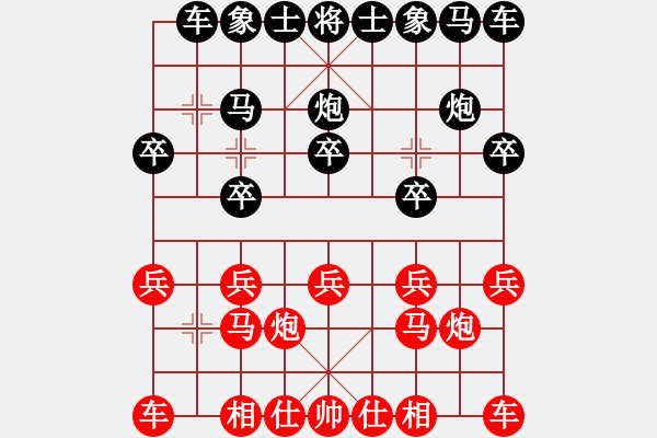 象棋棋譜圖片：2017-11-20佚名-王學(xué)華 讓二先 - 步數(shù)：10 