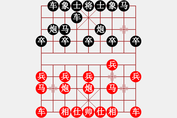 象棋棋譜圖片：福建省 高定諾 負(fù) 山西省 韓強 - 步數(shù)：10 