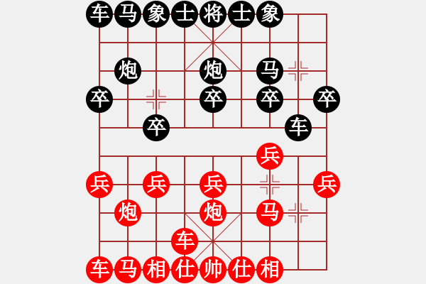 象棋棋譜圖片：1010812林哲彥先和吳慶鴻R1 - 步數(shù)：10 