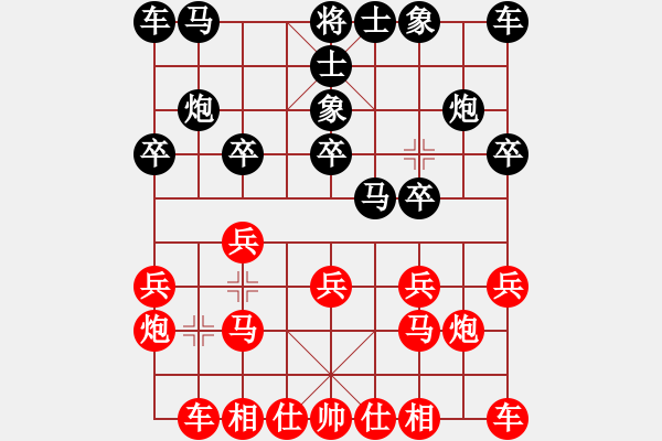 象棋棋譜圖片：心碎(1段)-勝-騰飛(8段) - 步數(shù)：10 