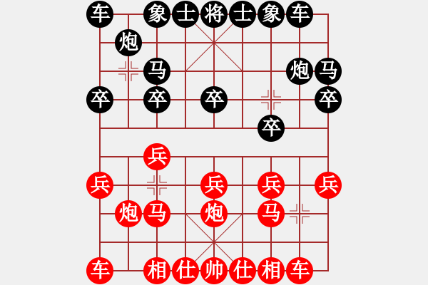 象棋棋譜圖片：王葉[76299832] -VS- 海納百川[1506901003] - 步數(shù)：10 