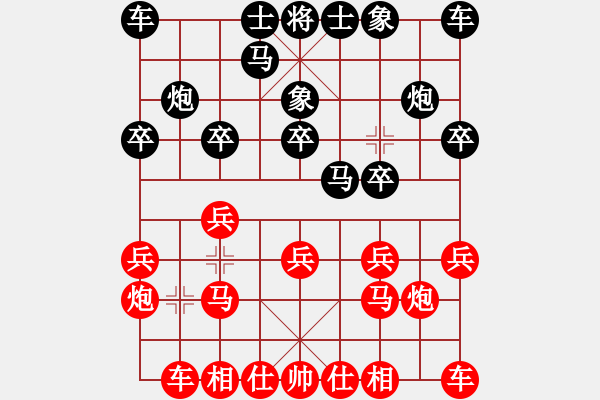 象棋棋譜圖片：飛刀重見(7星)-負-江南雨(9星) - 步數(shù)：10 