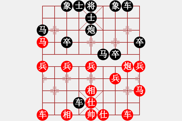 象棋棋譜圖片：豫東棋人(天帝)-勝-醫(yī)生與我(天帝) - 步數(shù)：30 