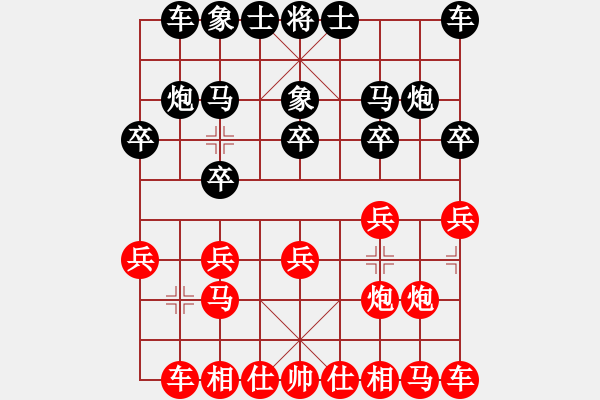 象棋棋譜圖片：老唐（9-1）先勝平天大圣（9-1洪磊鑫） - 步數(shù)：10 