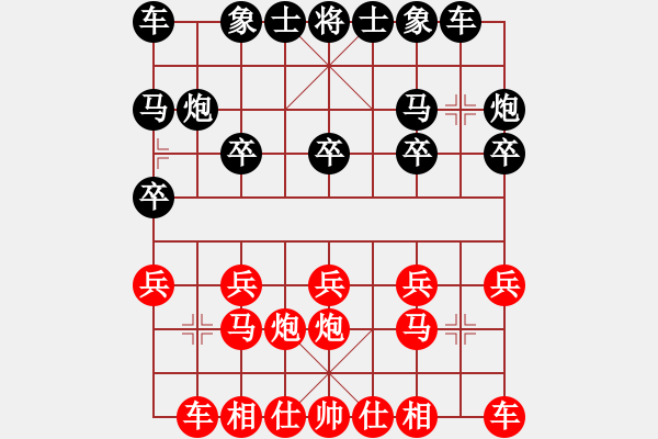 象棋棋譜圖片：11322局 A50-仕角炮局-旋九專雙核-大師 紅先負 小蟲引擎24層 - 步數(shù)：10 