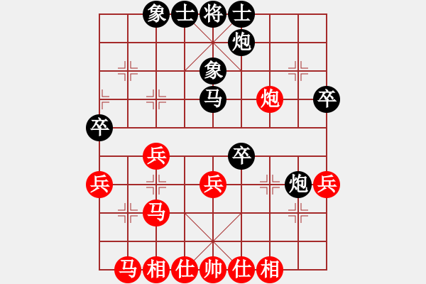 象棋棋譜圖片：開平棋王(6段)-負(fù)-屠龍恨飛刀(6段)中炮緩開車對(duì)后補(bǔ)列炮 - 步數(shù)：40 