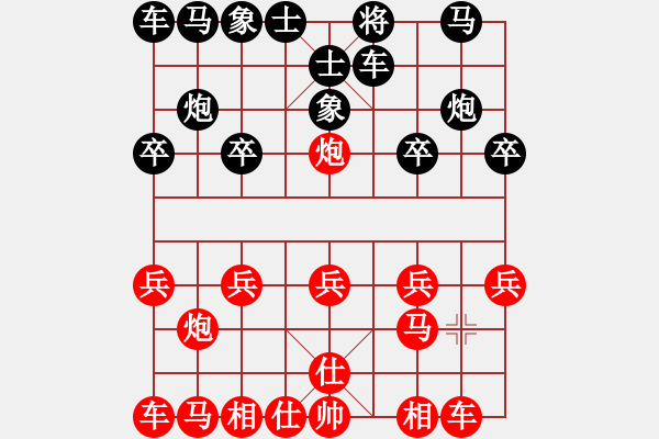 象棋棋谱图片：158085 - 步数：10 