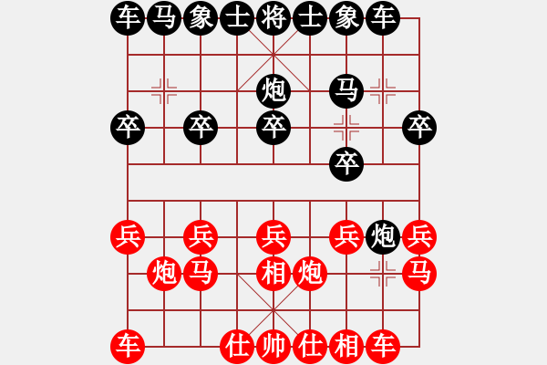 象棋棋譜圖片：宿遷超一流(3星)-負(fù)-雨藝書生(7弦) - 步數(shù)：10 