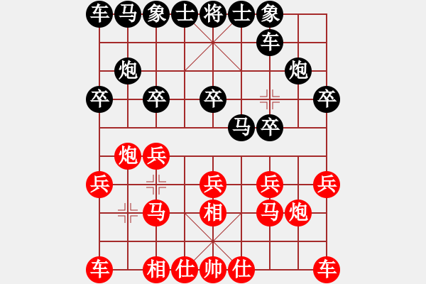 象棋棋譜圖片：天涯公此時(shí)VS天涯豬八戒(2015 2 1) - 步數(shù)：10 