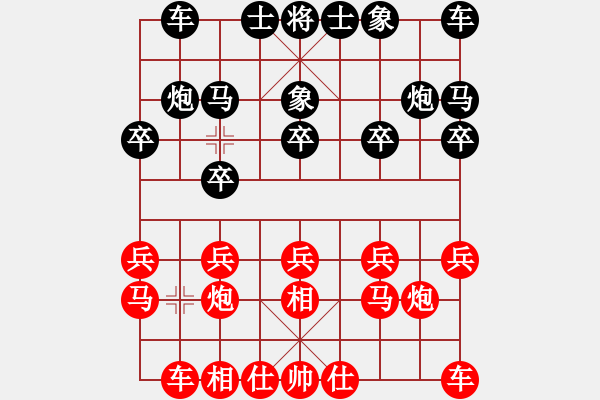 象棋棋譜圖片：4.pgn - 步數(shù)：10 