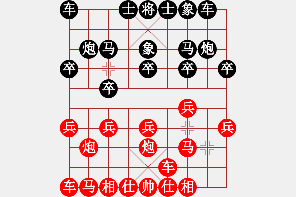 象棋棋譜圖片：太守棋狂先勝中棋交流中心平平談?wù)剺I(yè)6-22019·1·9 - 步數(shù)：10 