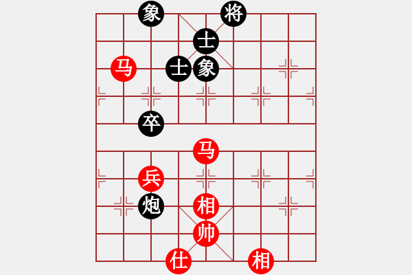 象棋棋譜圖片：橫才俊儒[292832991] -VS- ｌｉｎ[370913262]（和） - 步數(shù)：85 