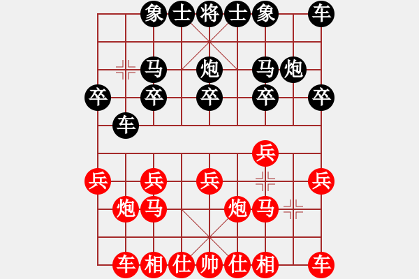 象棋棋譜圖片：馬來西亞 黎德志 和 越南 賴理兄 - 步數(shù)：10 