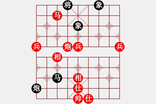 象棋棋譜圖片：順炮橫車對直車黑正馬兌車（旋風14層先勝巫師專業(yè)級） - 步數(shù)：130 