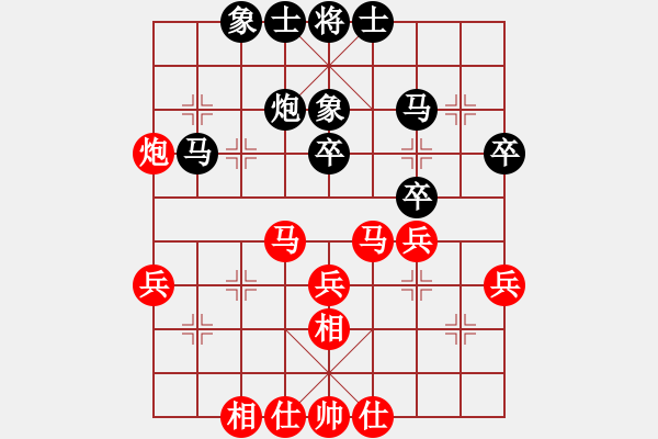 象棋棋譜圖片：河北隊(duì) 劉鈺 勝 浙江非奧隊(duì) 杭寧 - 步數(shù)：40 