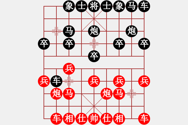 象棋棋譜圖片：【云】①豐華陽光[942720552] -VS- 偉業(yè)有成[1137356785] - 步數(shù)：10 