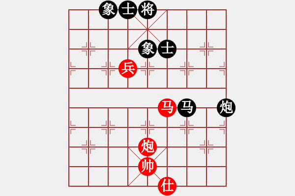 象棋棋譜圖片：甘肅 何剛 和 四川 許銀川 - 步數(shù)：95 