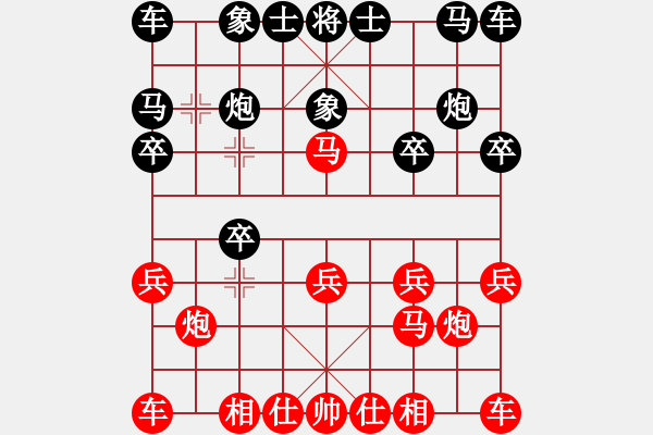 象棋棋譜圖片：洪智 先勝 孟辰 - 步數(shù)：10 