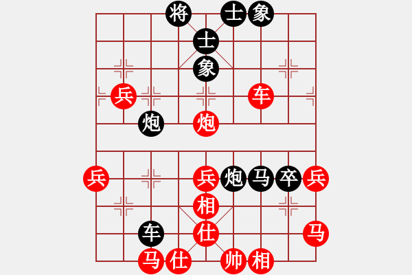 象棋棋譜圖片：淥與紅(至尊)-勝-珍寶島(9段) - 步數(shù)：60 