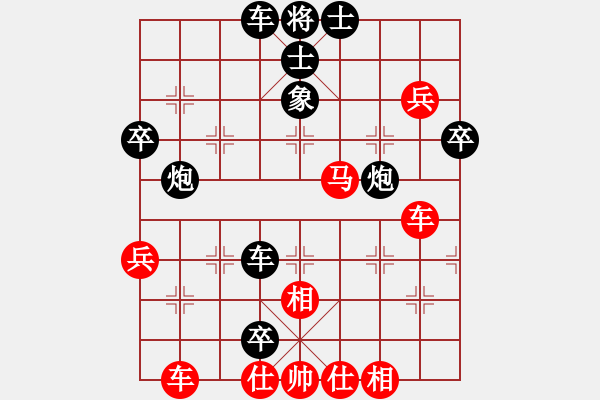 象棋棋譜圖片：58炮對(duì)左三步虎 - 步數(shù)：60 