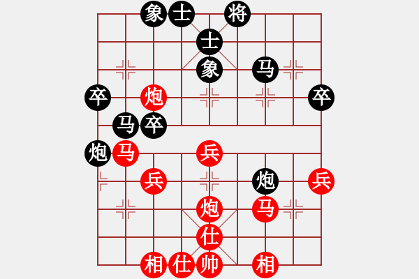 象棋棋譜圖片：揚(yáng)中人(4段)-勝-小波盧思思(5段) - 步數(shù)：40 