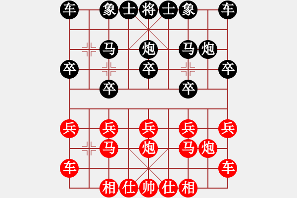 象棋棋譜圖片：金庸一品堂棋社 夢群、夢醒 先負 金庸武俠令狐沖 - 步數(shù)：10 