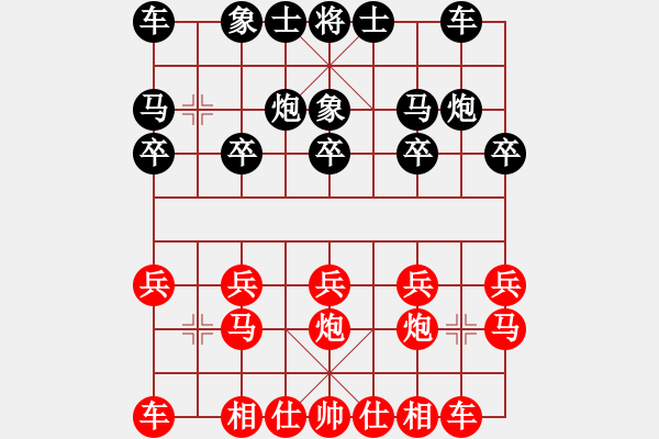 象棋棋譜圖片：2014年濰坊市象棋聯(lián)賽 第9輪 于河一隊(duì) 崔增強(qiáng) 先負(fù) 高密柴溝 王聚洪 - 步數(shù)：10 