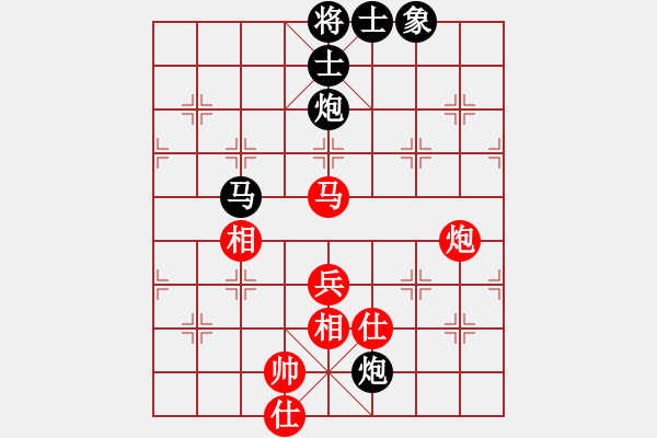 象棋棋譜圖片：中炮7路馬隊(duì)屏風(fēng)馬 msjie 負(fù) nzbdwma - 步數(shù)：100 