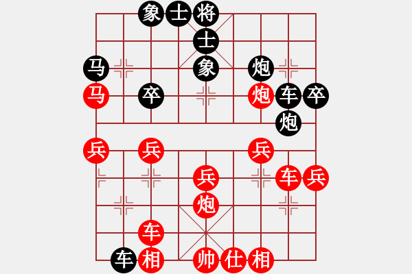 象棋棋譜圖片：品棋＊龍陸號(hào) 勝 網(wǎng)蟲★巧殺★ - 步數(shù)：40 