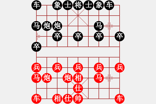 象棋棋譜圖片：中國象棋2013VS倚天高手(2015 10 3) - 步數(shù)：10 