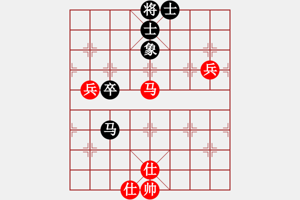 象棋棋譜圖片：motkohai(5段)-和-namviet(5段) - 步數(shù)：100 