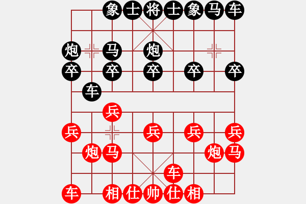 象棋棋譜圖片：855局 A02- 邊馬局-荀彧(2050) 先負 旋風(fēng)引擎23層(2739) - 步數(shù)：10 