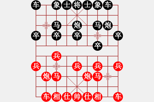 象棋棋譜圖片：棋迷116VS臺州-柯小飛(2017-2-15) - 步數(shù)：10 