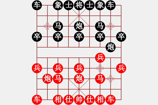 象棋棋譜圖片：R1-T05.楊輝20羅進(jìn)輝 - 步數(shù)：10 