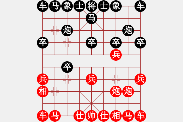 象棋棋譜圖片：華峰論棋(月將)-負(fù)-天機(jī)風(fēng)雅(月將) - 步數(shù)：10 