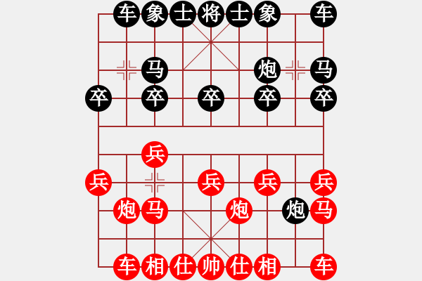 象棋棋譜圖片：豬堅(jiān)強(qiáng)(北斗)-勝-云海(9星) - 步數(shù)：10 